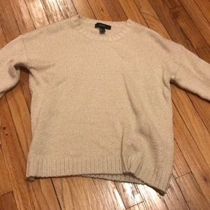 Beige Forever 21 Sweater